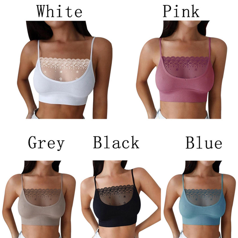Sexy Lace Sling Wrapped In The Chest With Lace Bra