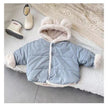 Children Fleece-lined Furry Coat