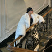 Long Environmental Protection Leather Fur Coat Fashionable Women