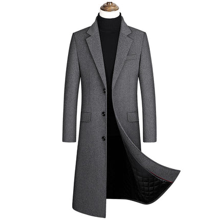 Cotton Padded Casual Business Suit Collar Jacket