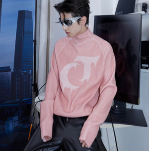 Fabric Pit Collar Stand Knit Base