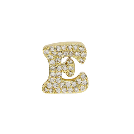 DIY Name Bracelet Necklace 26 English Letters Pendant Parts