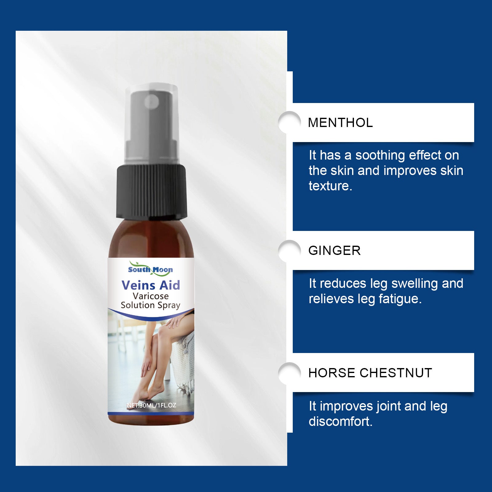 Leg Care Spray Daily Massage