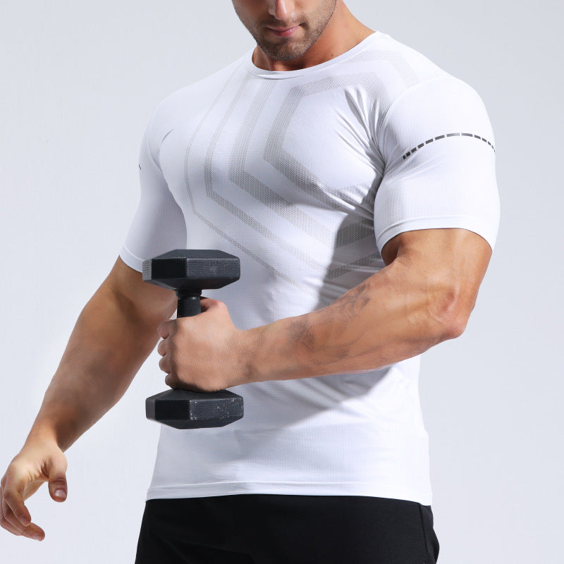 Quick-drying T-shirt Workout Clothes Summer Running Quick-drying T-shirt