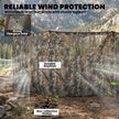 Camping Hunting Blind, 3-Panel Blind See Through for Hunting Camping 176