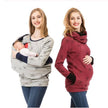 New Nursing Wear Printed Round Neck Maternity Wear