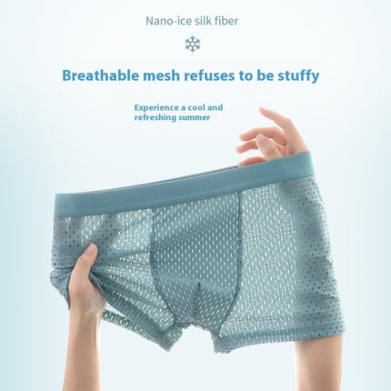 Ice Silk Mesh Men's Underwear