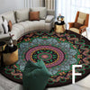 Ethnic Style Carpet Homestay Retro Mandala Mat
