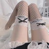 Breathable Lace Bow Long Stockings For Women
