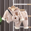 Padded Hooded Cotton Coat Coat Keep Baby Warm Quilted