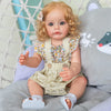 55 Cm Full Glue Can Enter The Water Simulation Doll Reborn Baby