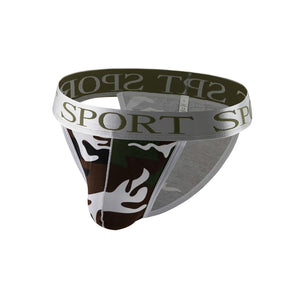 Men's T-shaped Underwear Pure Cotton Sports Loose Breathable