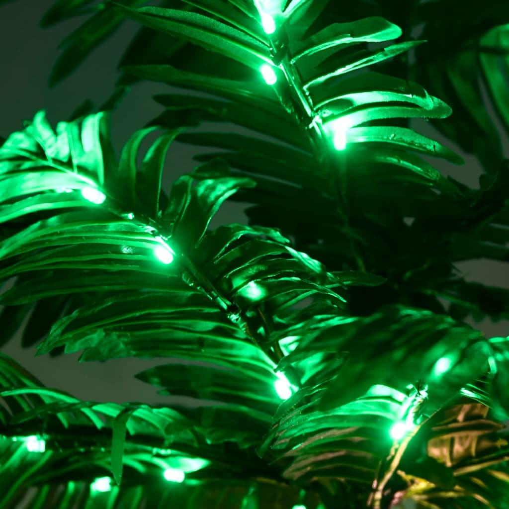 Artificial Palm Tree with 88 Warm White LEDs 150