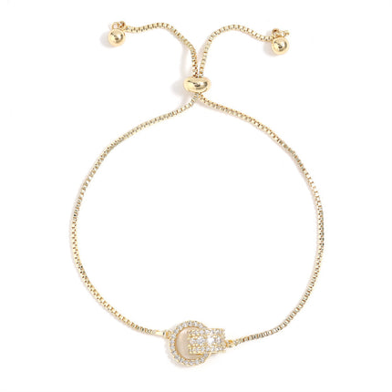 Double Ring Micro Necklace Simple Women's Fashion