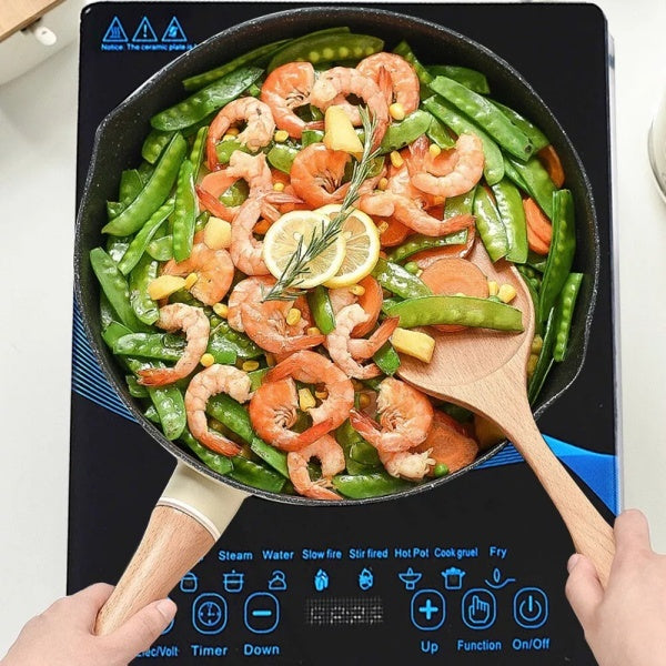 Compact Induction Cooker With High Power Output Timer  Safety Lock Included