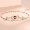 S925 Silver Devil's Eye Projection Bracelet for Women