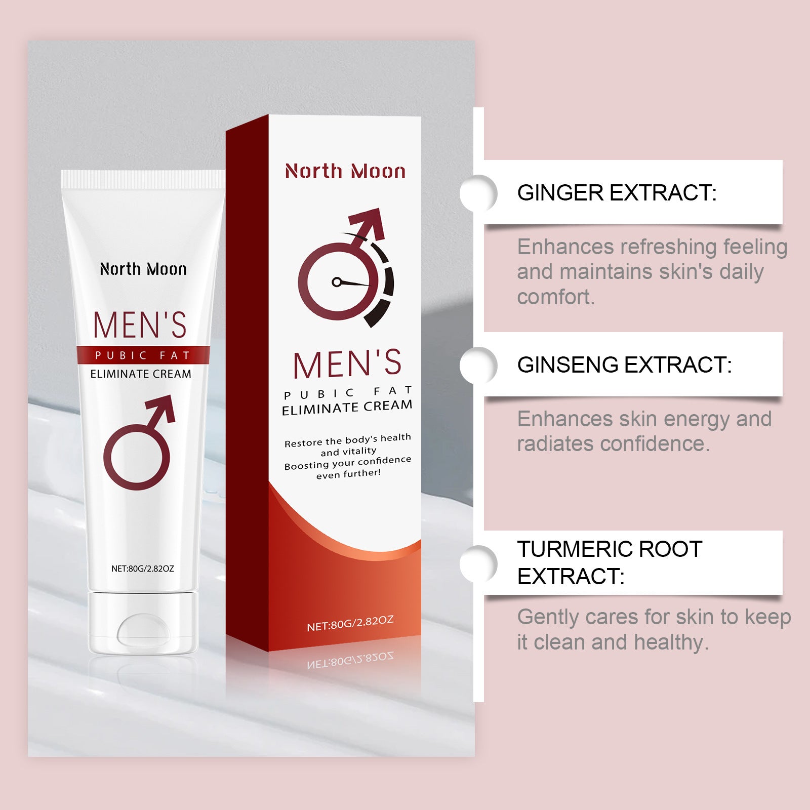 Men's Body Neck Cream Relief