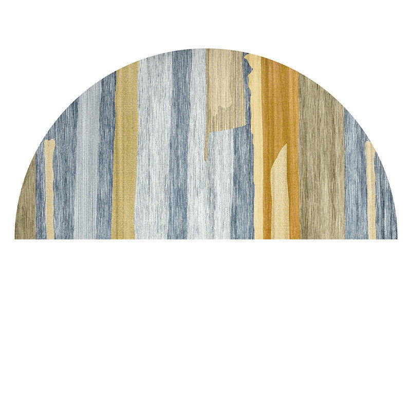 Semicircular Floor Mat Bathroom Non-slip Carpet