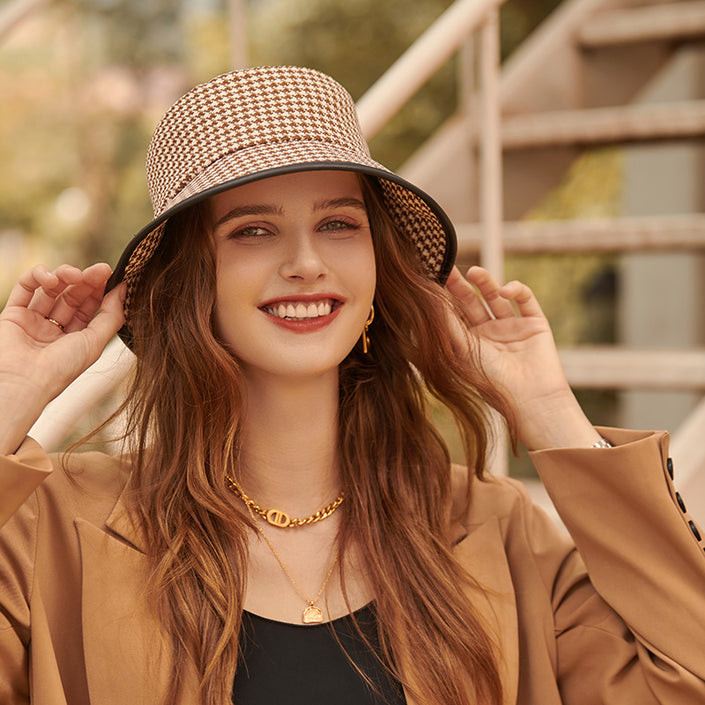 Cloth Female Bucket British Fashion Fisherman Hat