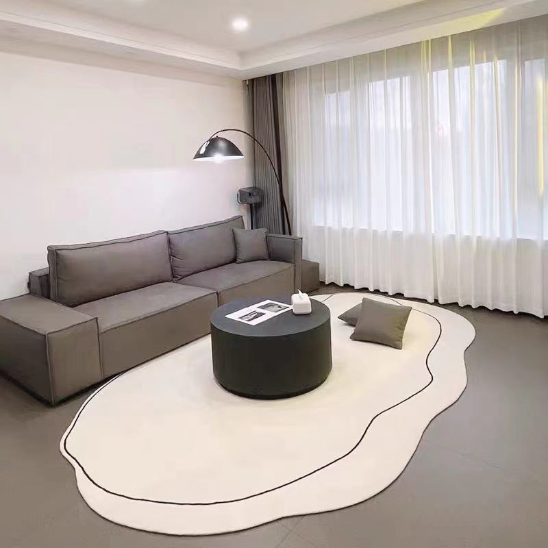 Minimalist Living Room  Cashmere Carpet