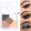 Women's Fashion Simple Five Color Eyeshadow Palette