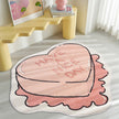 Girl Heart Cashmere Carpet Household