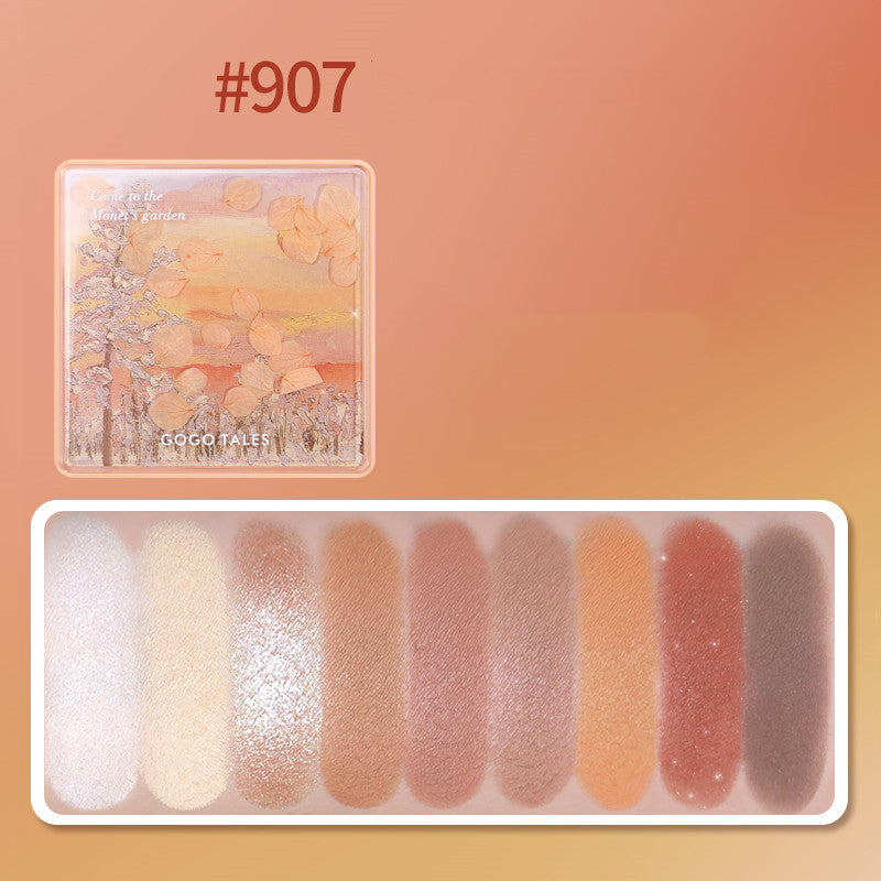 Fashion Simple Matte Pearl Glitter Eyeshadow Palette