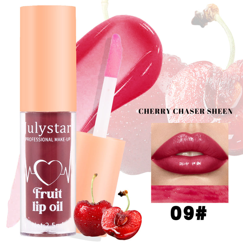20 Colors Fruit Lip Lacquer Water Light Transparent Moisturizing