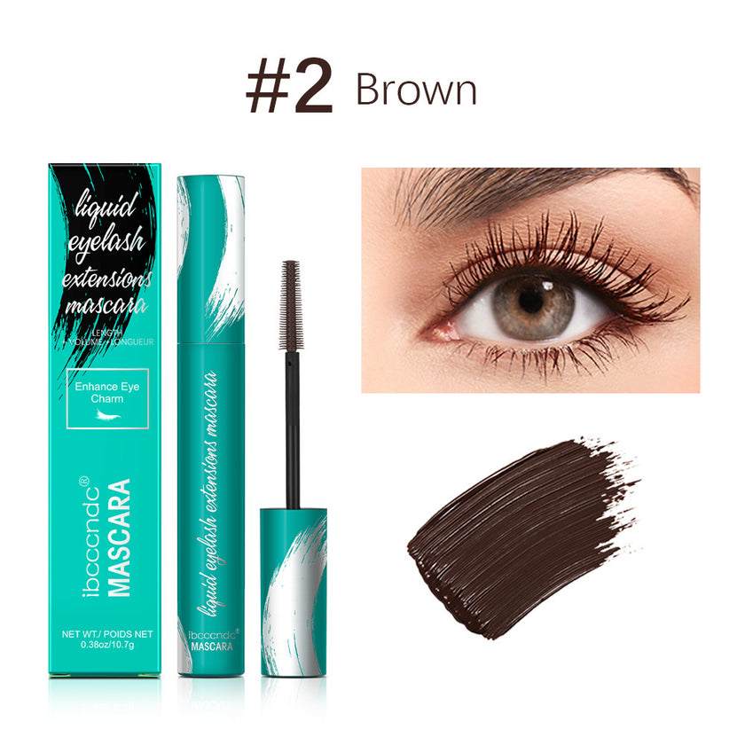 Waterproof Sweat-proof Curly Long Not Smudge Green Tube Mascara