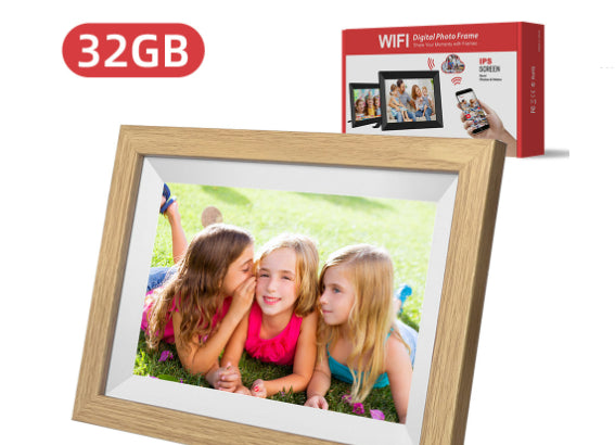 Frameo Electronic Digital Photo Frame 101156-inch Wifi Smart IPS Touch Screen Mobile App Send Pictures