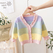Autumn New Coat Knitted Cardigan Baby Sweater Top
