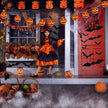 10LED Halloween Curtain Pumpkin Lantern String Fairy Lights Party Decor Hot NEW