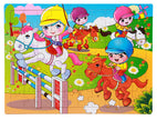 80PCS wooden educational toys educational development baby kids training