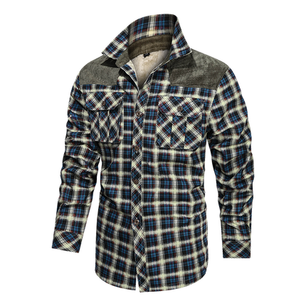 Fleece Thick Casual Fit Men Warm Jacket