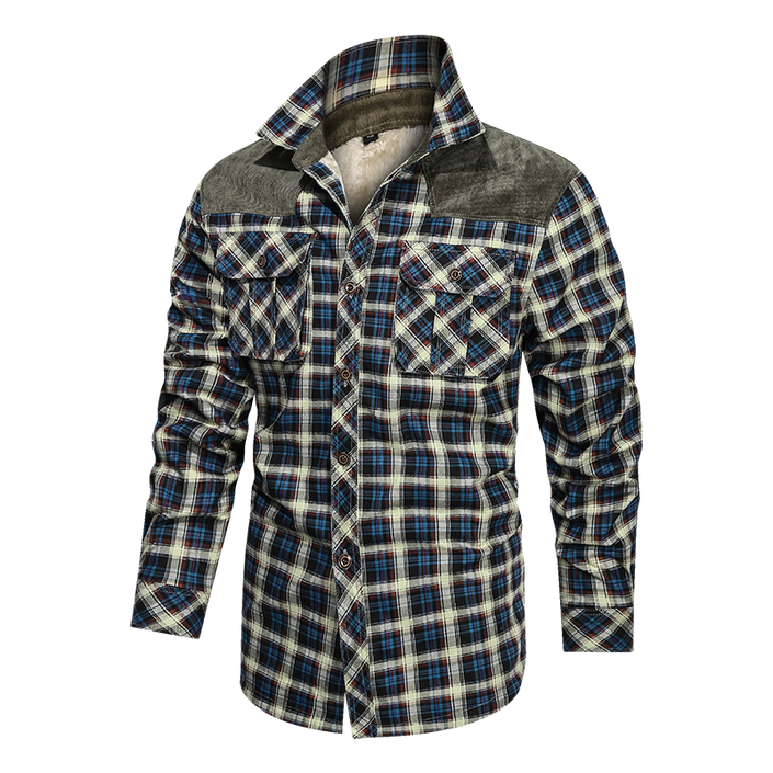 Fleece Thick Casual Fit Men Warm Jacket