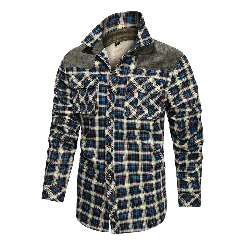 Fleece Thick Casual Fit Men Warm Jacket