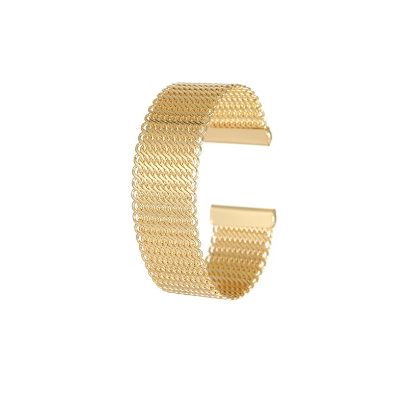 European And American Simple And Light Luxury Temperament Ring Open-ended Bracelet