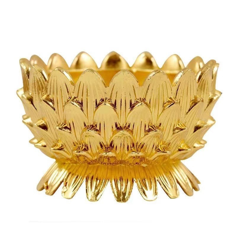 Household Candle Buddha Front Worshiping Lamp Lotus Holder