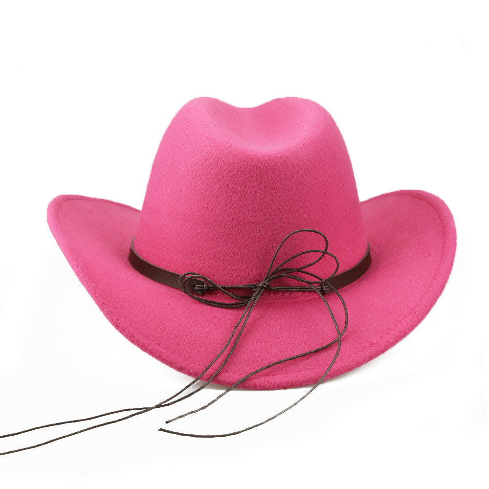 Fashion Personality Woolen Denim Hat