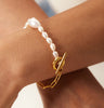 Ins Fashion Stainless Steel Chain Bracelet 18K Gold Plated