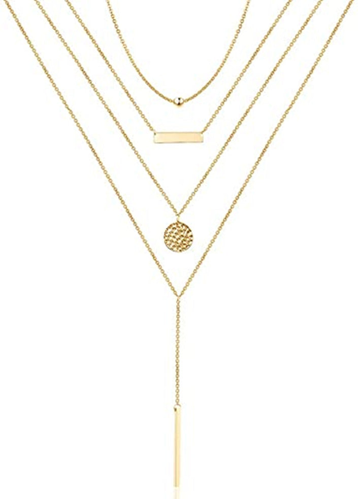Men's Retro Fashion Stacked Necklace