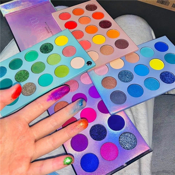 Rotating Eyeshadow Palette For European And American Makeup Artists