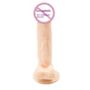 Flesh Color Penis Sucker With Egg Penis Sex Toys For Men And Women