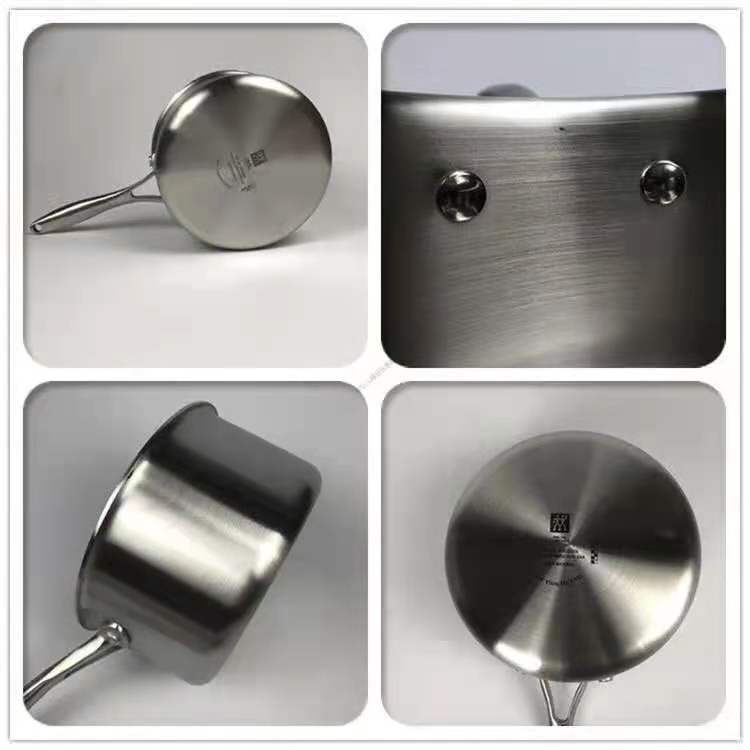 German Shuangli 16cm18cm Milk Pot Kitchen Household Chinese-style All-steel Stainless Steel Pot With Small Saucepan Small Milk Pot