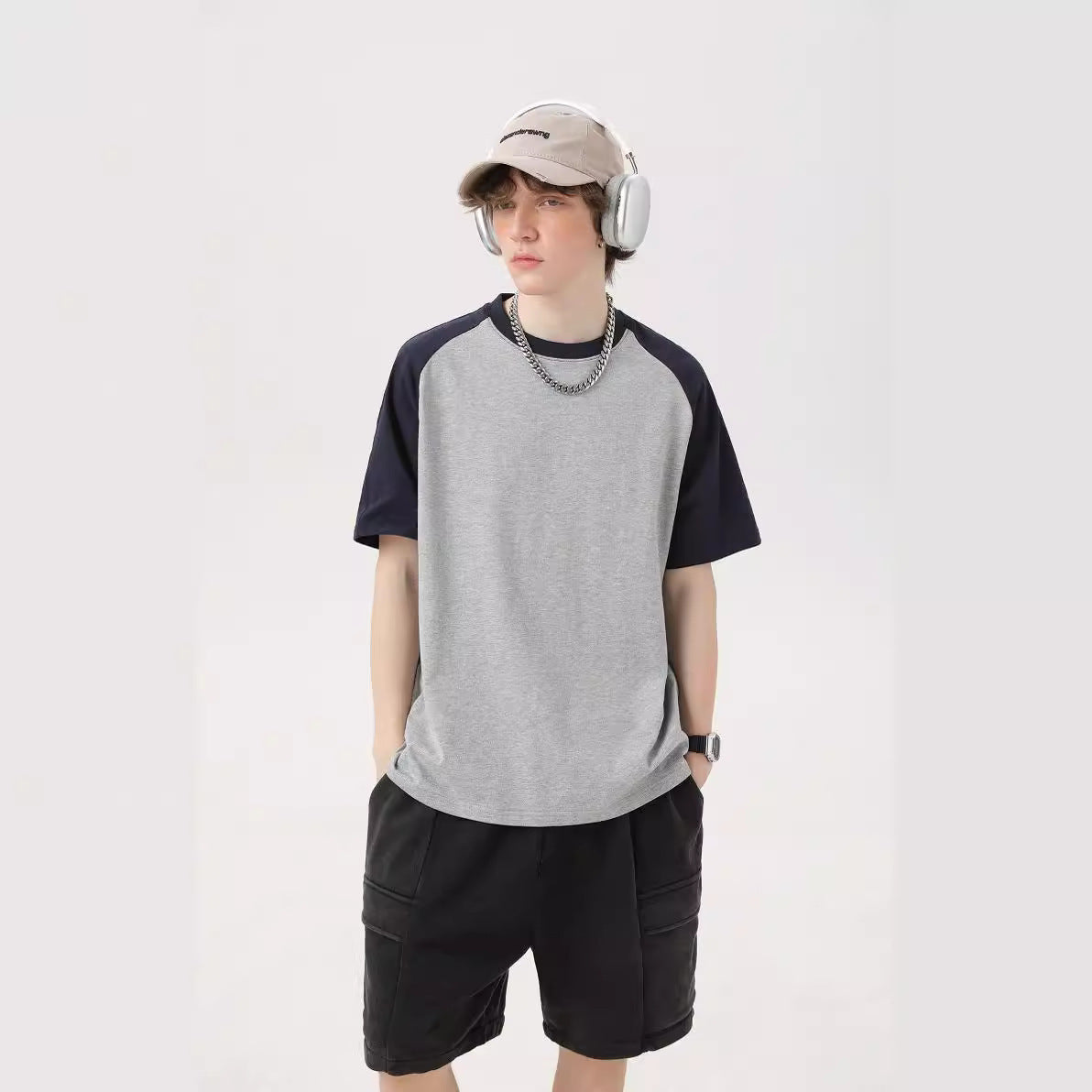 Loose Leisure All-matching T-shirt Men And Women Couple