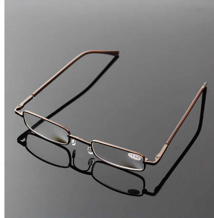 Aluminum Pen Holder Reading Glasses Metal Spring