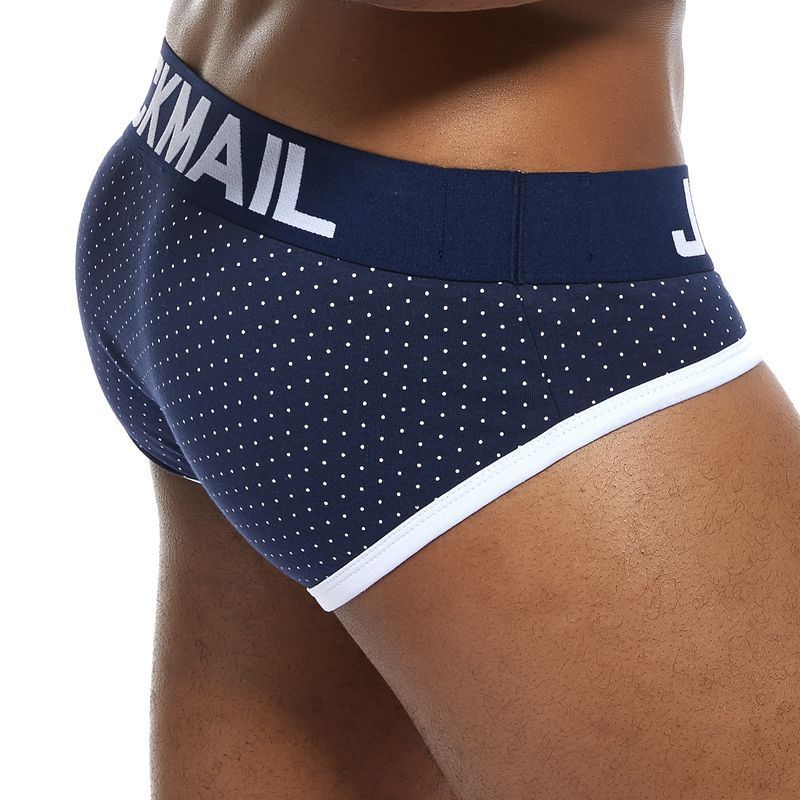 Men's Triangle Underwear Polka Dot Pure Cotton Sweat-absorbent