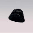 Rabbit Fur Hat Women's Autumn And Winter All-matching Thickened Plush Knitted