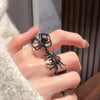 Design Retro Ins Normcore Style Ring Women