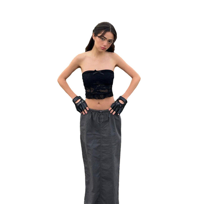 Women's Fashion Lace Crocheted Chest-wrapped Vest